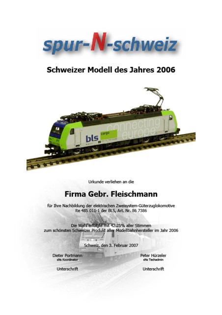 Modell des Jahres 2006