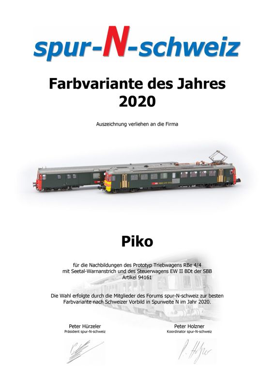 Farbvariante des Jahres 2020